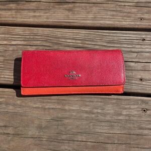Vintage biker trifold wallet